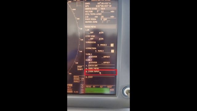JRC Radar-(9932/9800)-Procedure to reset TX time смотреть онлайн