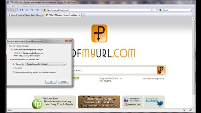 How To Convert Any Website Page Into A PDF File смотреть онлайн