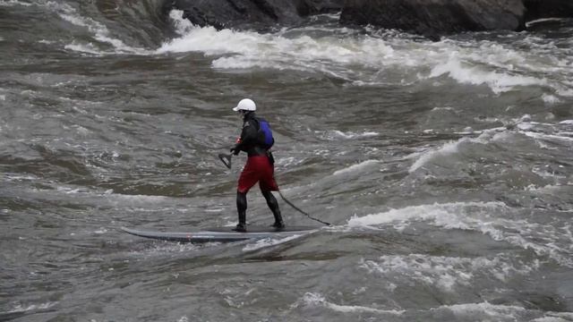 Cobra Rocky Island Wave SUP Paddle Board Potomac River смотреть онлайн