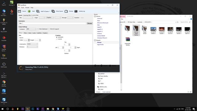 How to select and Convert Multiple Video Files In Handbrake смотреть онлайн