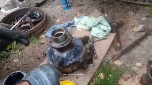 Потёк сальник в переднем мосту УАЗ-буханка 3909.Ремонт своими руками.