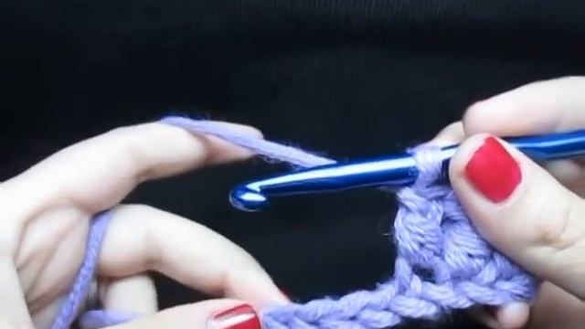 دروس تعليم الكروشيه للمبتدئين الدرس 6 : كروشيه غرزة العمود بلفة смотреть онлайн