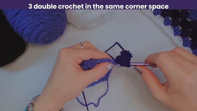 A Classic Granny square tutorial using an "Amethyst Skies" color palette. смотреть онлайн