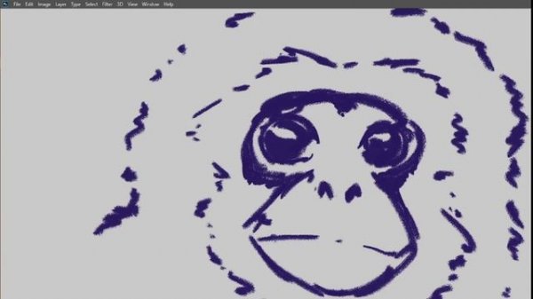 Рисую обезьяну | thirteen_art