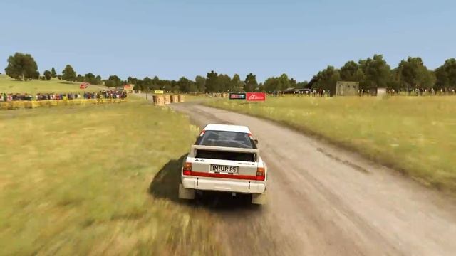 Dirt Rally - Flugzeugring Etappe 1 Audi Quattro S1 смотреть онлайн
