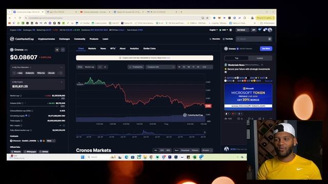 HUGE NEWS!!! I Just Bought More #CRO!!! Almost 400,000 Coins!!! смотреть онлайн