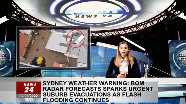 Sydney weather alert: BOM radar forecast triggers emergency evacuations in suburbs as flash floodin смотреть онлайн