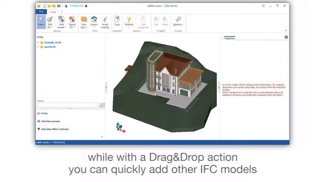 usBIM.viewer+ Tutorial | Open document | ACCA Software смотреть онлайн