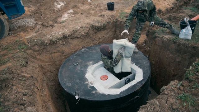 Не ставь пластиковый септик для дома! Ангелина строит дом. смотреть онлайн