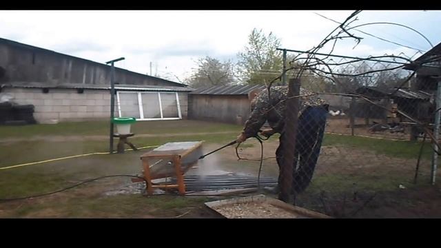 Моем перепелиные клетки . смотреть онлайн