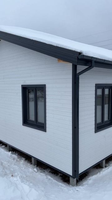 Дом 135 м2 по индивидуальному проекту #строительство #строительстводома #строительстводомов #каркас
