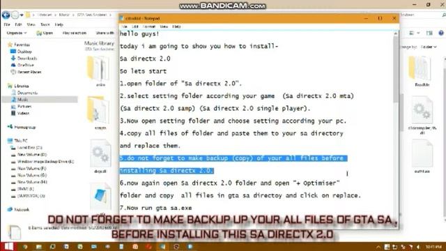 How to install direct x 2. 0 in GTA San Andreas смотреть онлайн