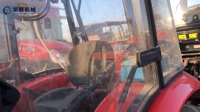 DONGFENG BRAND TRACTORR 504 50 HP 4 WHEEL DRIVE TRACTOR WITH CABIN AIR CONDITIONER #tractor смотреть онлайн