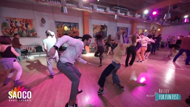 Sergey Gazaryan and Ekaterina Skorochkina Salsa Dancing at Rostov For Fun Fest (Russia), 02.11.2019 смотреть онлайн