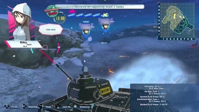 Girls und Panzer: Dream Tank Match DX - Mika Kills Orcs смотреть онлайн