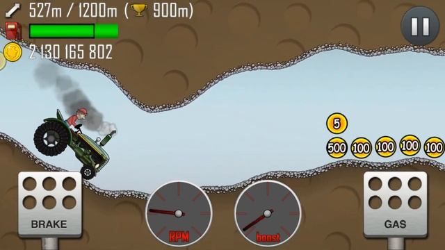 Трактор по CAVE - Hill Climb RACING прохождение mp4 смотреть онлайн