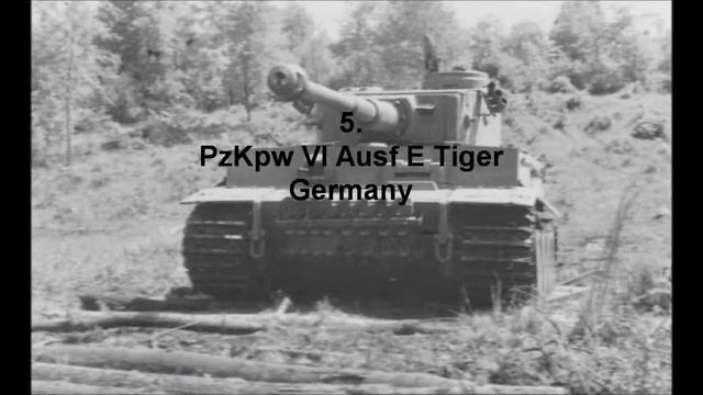 Top 10 WW2 tanks смотреть онлайн