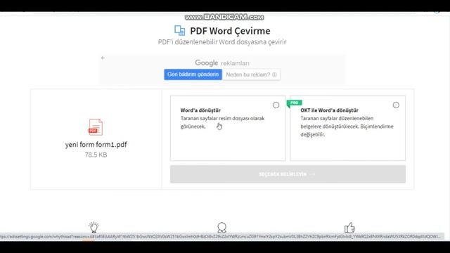 PDF Dosyasını WORD dosyasına çevirme! смотреть онлайн
