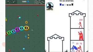 Stick Hero VS Cube Arena 2048 - Try to get the highest number