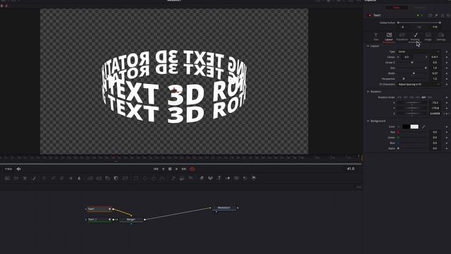 Create Rotating 3D Text Effect UNDER 5 Minutes in DaVinci Resolve | Fusion Motion Graphics Tutorial смотреть онлайн