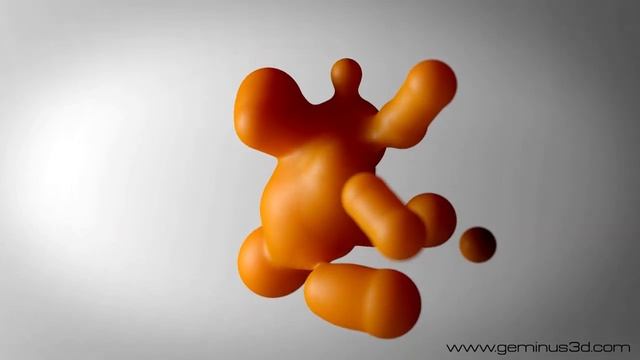 Geminus 3D BlobMesh Object in 3ds Max 2013 смотреть онлайн