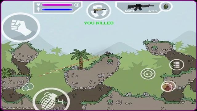 Mini Militia:challenging old gens- Volcanic смотреть онлайн