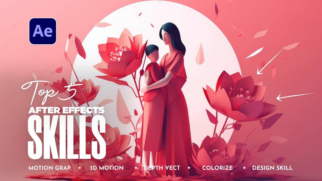 5 навыков, которые должен знать каждый в After Effects смотреть онлайн