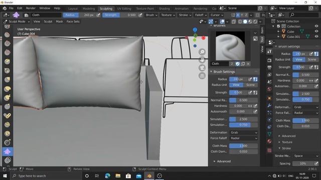 How to make a Couch in Blender (Beginner) смотреть онлайн
