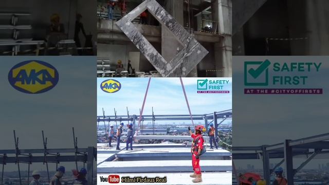 Proses Pembuatan dan Pemasangan Panel Beton Precast смотреть онлайн