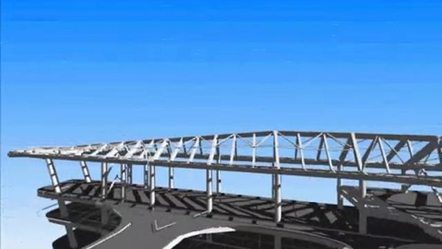 Revit+NavisWorks CCDI天津港项目结构漫游 03 смотреть онлайн