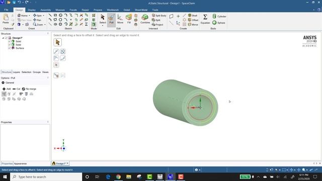Simple Femur Cylinder Geometry смотреть онлайн