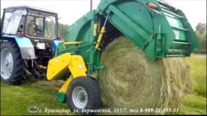 Пресс подборщик ПР-Ф-145. БобруйскАгроМаш