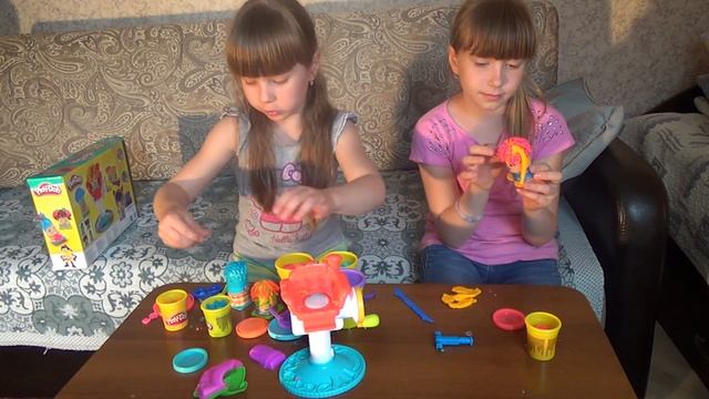 Пластилин Плей ДО игровые наборы ДЕЛАЕМ ПРИЧЕСКИ смотреть онлайн
