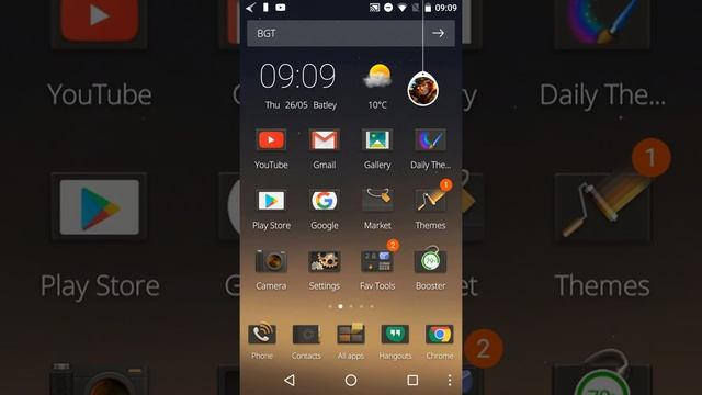 CM Launcher Twilight Theme Preview смотреть онлайн