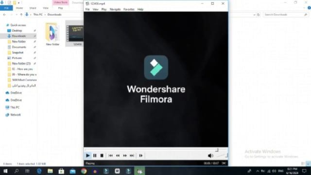 كيفية إزالة العلامة المائية من برنامج  فيلمورا / Wondershare Filmora