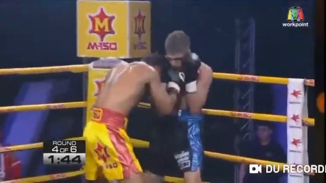 The fourth round of Shahin Bahrami Professional Boxer Professional Competition in Bangkok 2018 смотреть онлайн