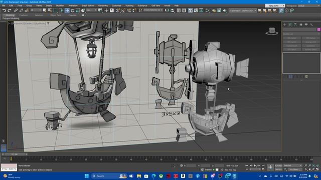 3ds max modeling ship pt14 final смотреть онлайн