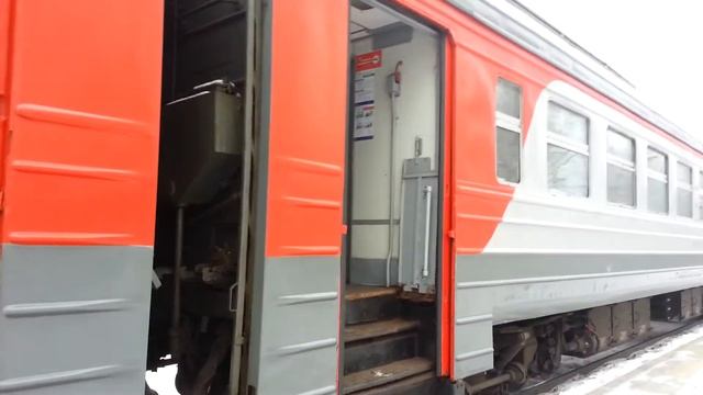 Электропоезд ЭД4-0001.БМО ж/д.