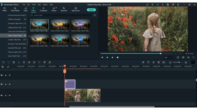 How to make a vlog for kids in Filmora смотреть онлайн