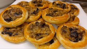 Супер закуска из готового слоеного теста! Простой Вкусный Быстрый рецепт