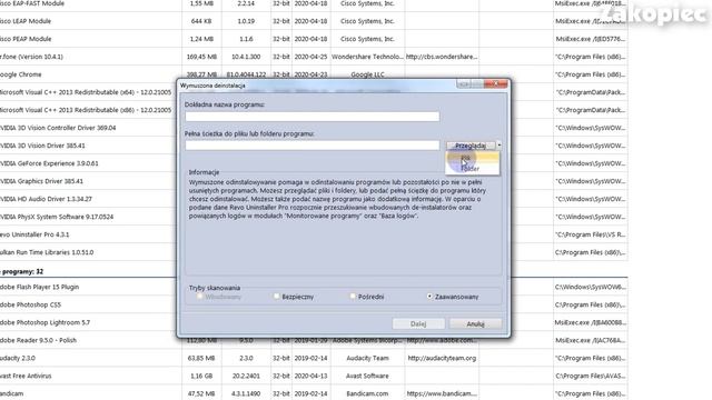 Jak usunąć plik/ folder /program który nie da się usunąć - REVO Uninstaler Pro смотреть онлайн