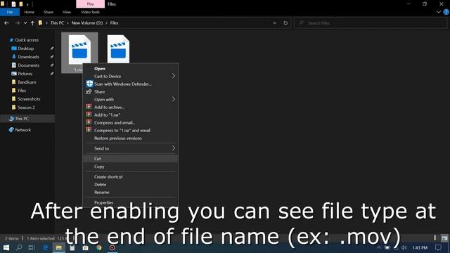 How to Convert .MOV files to .JPEG without any Software (Windows 10/8.1/7) смотреть онлайн
