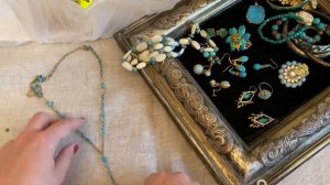 ВИДЕО №2  Распаковка винтажной бижутерии