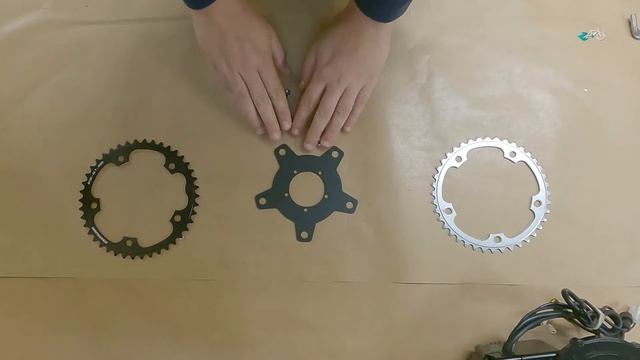 2 Kettenblätter am Bafang BBS Motor montieren, Adapter смотреть онлайн