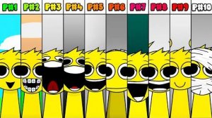 Все фазы в Incredibox Sprunki, но все живы: от фазы 1 до фазы 10