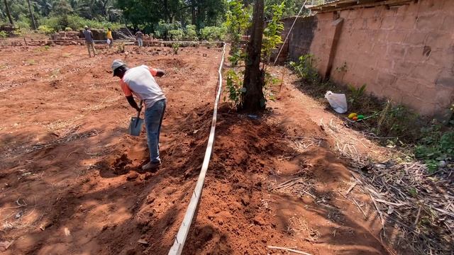 Excavating foundation for 6-Bedroom Bungalow in Nigeria смотреть онлайн