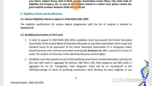 ICAR Exam UG 2019 ^ B.Sc. Agriculture смотреть онлайн