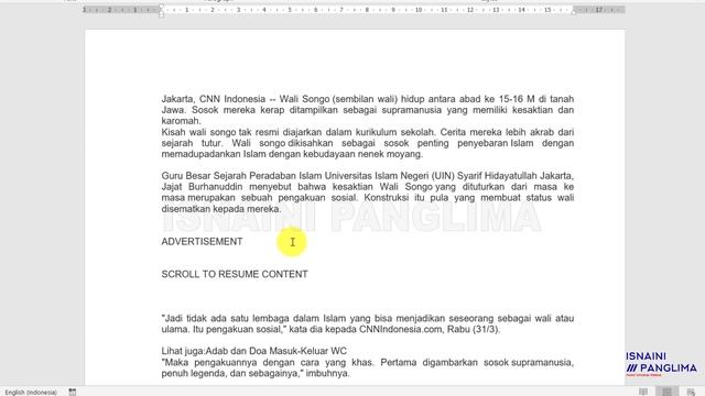 Cara Mudah Memperbaiki Spasi Kiri Kanan Yang Berjauhan Di Microsoft Word