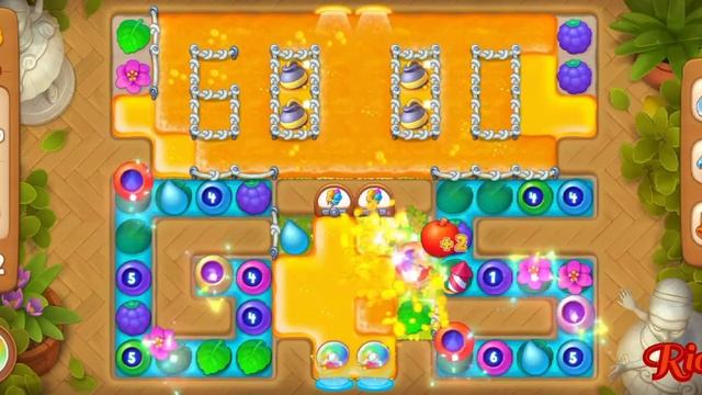 Gardenscapes level 6000 ❤️ Gameplay Well Done смотреть онлайн