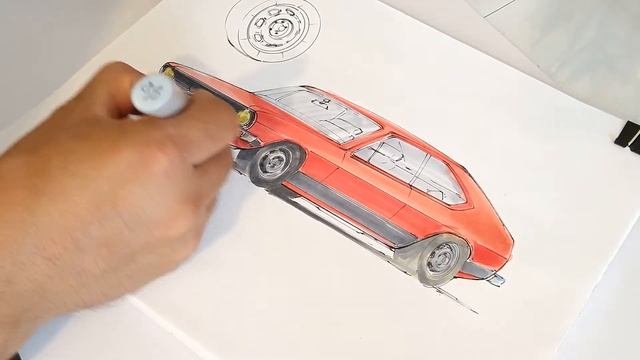 Brazilian VW Passat TS, sketcing смотреть онлайн
